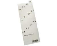 Index alphabétique A-Z, PP, A8 paysage, translucide, 12
