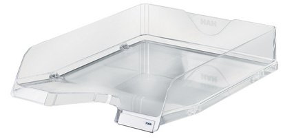 Corbeille à courrier VIVA, A4, transparent