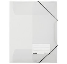 Elastic folder, A4, PP, transparent