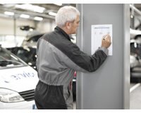 Porte-copie KANG, dos adhésif repositionnable, A4