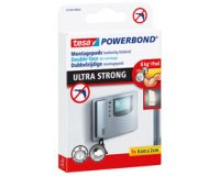 Pastilles adhésives Powerbond double face, 20 x 60 mm