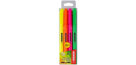 Highlighter Pen, chisel tip: 0.5 - 3.5 mm,