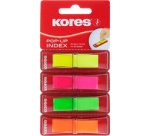 Marque-pages en film POP-UP, 45 x 12 mm, assorti