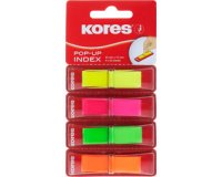 Marque-pages en film POP-UP, 45 x 12 mm, assorti