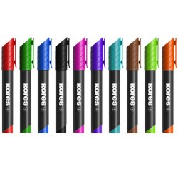 Marqueur permanent 'K MARKER', pointe biseautée