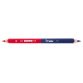 Crayon de couleur TWIN Jumbo, bleu/rouge, triangulaire