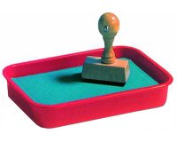 Nettoyant pour tampon encreur CLEAN, dans un bac en