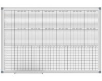 Tableau de planing mensuel/annuel,(L)900x(P)600mm