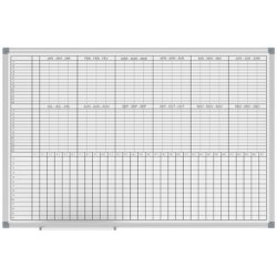 Tableau de planing mensuel/annuel L 90 x P 60 cm