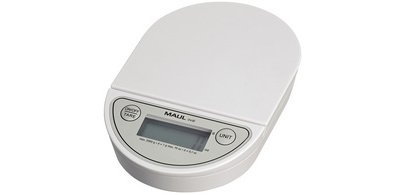 Oval letter scale, load capacity: 2,000 g
