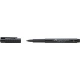 FABER-CASTELL Viltstift PITT artist pen, zwart