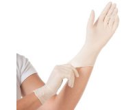 Handschoenen latex 'GRIP', XL, wit