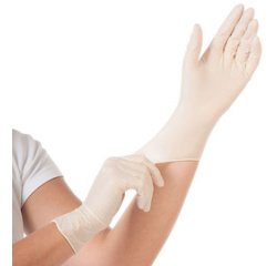 Gb_gants en latex ´grip´ hygostar, xl, blanc