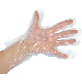 Gants hygiéniques jetables HDPE POLYCLASSIC STRONG' - Boîte de 100 gants