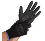 Gant de travail 'BLACK ACE', L, noir - La paire