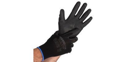 Pair of Black Ace Handling Gloves by Hygostar - The pair