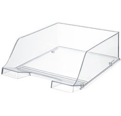 Corbeille à courrier KLASSIK XXL, A4, transparent