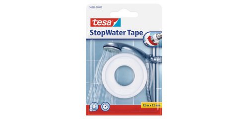 Ruban isolant 'StopWater', 12 mm x 12 m, blanc