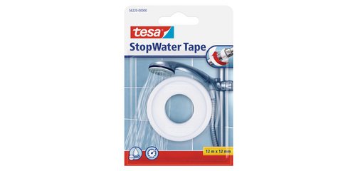 Ruban isolant 'StopWater', 12 mm x 12 m, blanc