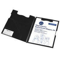 Porte-bloc double magnétique, noir