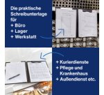 Porte-bloc double magnétique, noir