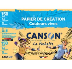 Papier de création, A4, 150 g/m2