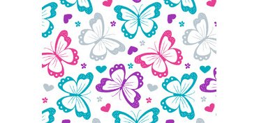 Papier cadeau 'Farfalle', sur rouleau