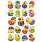 Stickers de Pâques DECOR 'Fleurs et poussins'