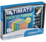 ELBA  Dossiers suspendus pour tiroir AZO, fonds