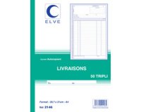 Manifold 'Livraisons', 140 x 210 mm, tripli