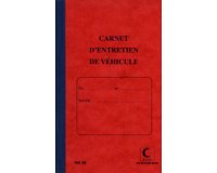 Carnet d'entretien de véhicule, 32 pages