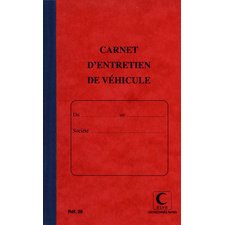 Onderhoudsboekje voor voertuigen Franstalig 32 pagina's