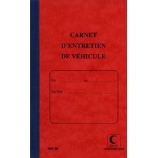 Carnet d'entretien de véhicule, 32 pages