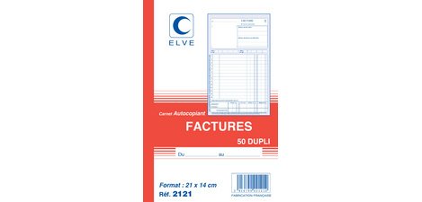 Manifold 'Invoices', 297 x 210 mm, duplicate