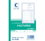 Manifold elve autocopiant a4 210x297mm foliotage 50 triplis factures