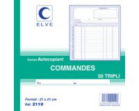Manifold 'Commandes', 210 x 297 mm, tripli