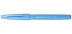 Arts Stylo feutre Brush Sign Pen SES 15, bleu clair