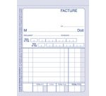 Bloc 'factures', 140 x 105 mm, 50 feuillets