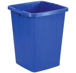 Vuilbak DURABIN 90 rechthoekig blauw