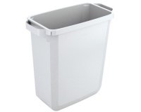 poubelle DURABIN 60, rectangulaire, blanc