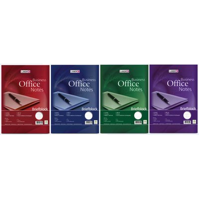Block of correspondence 'Business Office notes' 21 x 29.7 cm glued - plain - 50 sheets