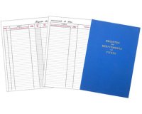 Registre 'Mouvements des titres', 100 pages, format A4