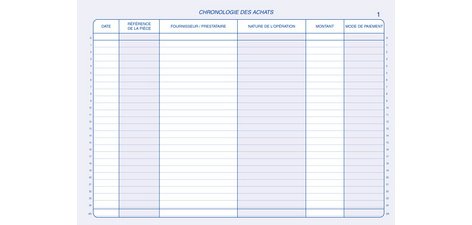 Manifold 'Achats: auto-entrepreneurs', 40 feuillets