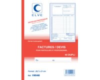 Manifold ''Facturier: auto-entrepreneurs', 40 vellen, (Franstalig)