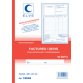 Manifold ''Facturier: auto-entrepreneurs', 40 vellen, (Franstalig)