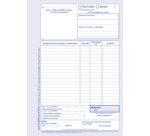 Manifold 'Facturier: auto-entrepreneurs', 40 feuillets