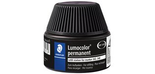 Flacon de recharge Lumocolor 488 48, noir