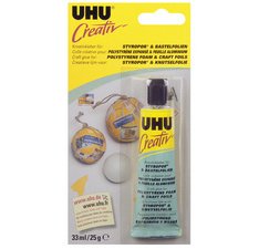 Colle spéciale 'Creativ' pr polystyrène et feuille alu