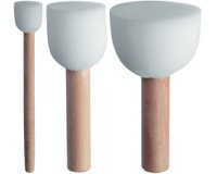 Penseel voor sjabloon, set van 3