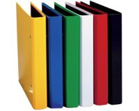 Classeurs à anneaux 'Basic Colours', mécanisme à 2